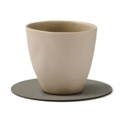 LIND DNA Posavasos<Posavasos Nupo circle, Flint grey Gris
