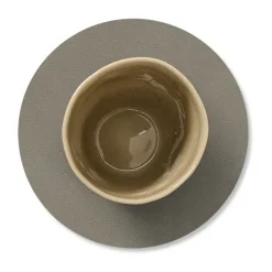 LIND DNA Posavasos<Posavasos Nupo circle, Flint grey Gris