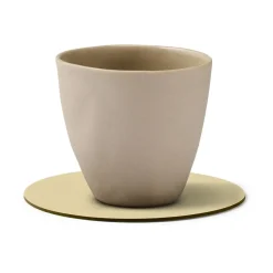 LIND DNA Posavasos<Posavasos Nupo circle, Lemon sorbet Beige