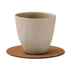 LIND DNA Posavasos<Posavasos Nupo circle, Nature Beige