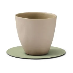 LIND DNA Posavasos Nupo circle, oliva Verde Best