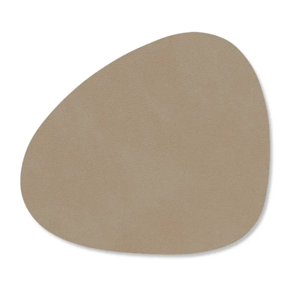 LIND DNA Posavasos<Posavasos Nupo curve, Clay brown Beige