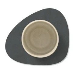LIND DNA Posavasos Nupo curve, antracita Gris Best