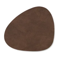 LIND DNA Posavasos Nupo curve, oscuro Marrón Discount