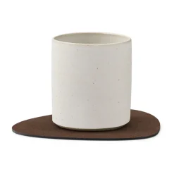 LIND DNA Posavasos Nupo curve, oscuro Marrón Discount