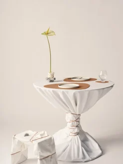 LIND DNA Posavasos Nupo curve, Nature Beige New