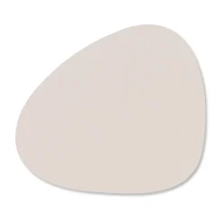 LIND DNA Posavasos<Posavasos Nupo curve, Soft nude Beige