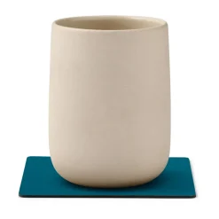 LIND DNA Posavasos<Posavasos Nupo square, Petrol Azul