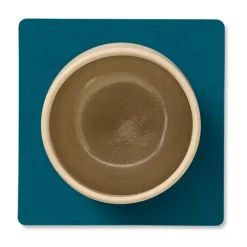 LIND DNA Posavasos<Posavasos Nupo square, Petrol Azul