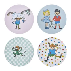 Muurla Posavasos Pippi 4 piezas, Brinco Multi Best