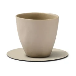 LIND DNA Posavasos<Posavasos Serene circular Ø10 cm, Cream Blanco