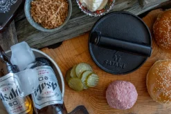 Satake Otros Utensilios De Cocina<Prensa hamburguesas , Hierro fundido Negro