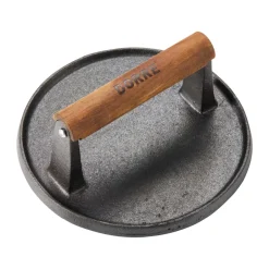 Dorre Otros Utensilios De Cocina<Prensa para hamburguesas Hally Ø17,7 cm, Hierro fundido-acacia Negro