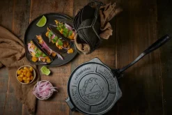 Victoria Otros Utensilios De Cocina<Prensa para tortillas heavy duty en hierro fundido Ø20 cm, Negro