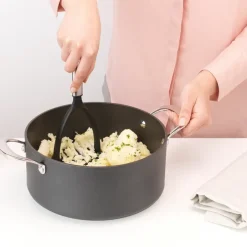 Brabantia Prensa Ajos Y Pasapurés|Otros Utensilios De Cocina<Prensapurés antiadherente Profile, acero inoxidable Negro