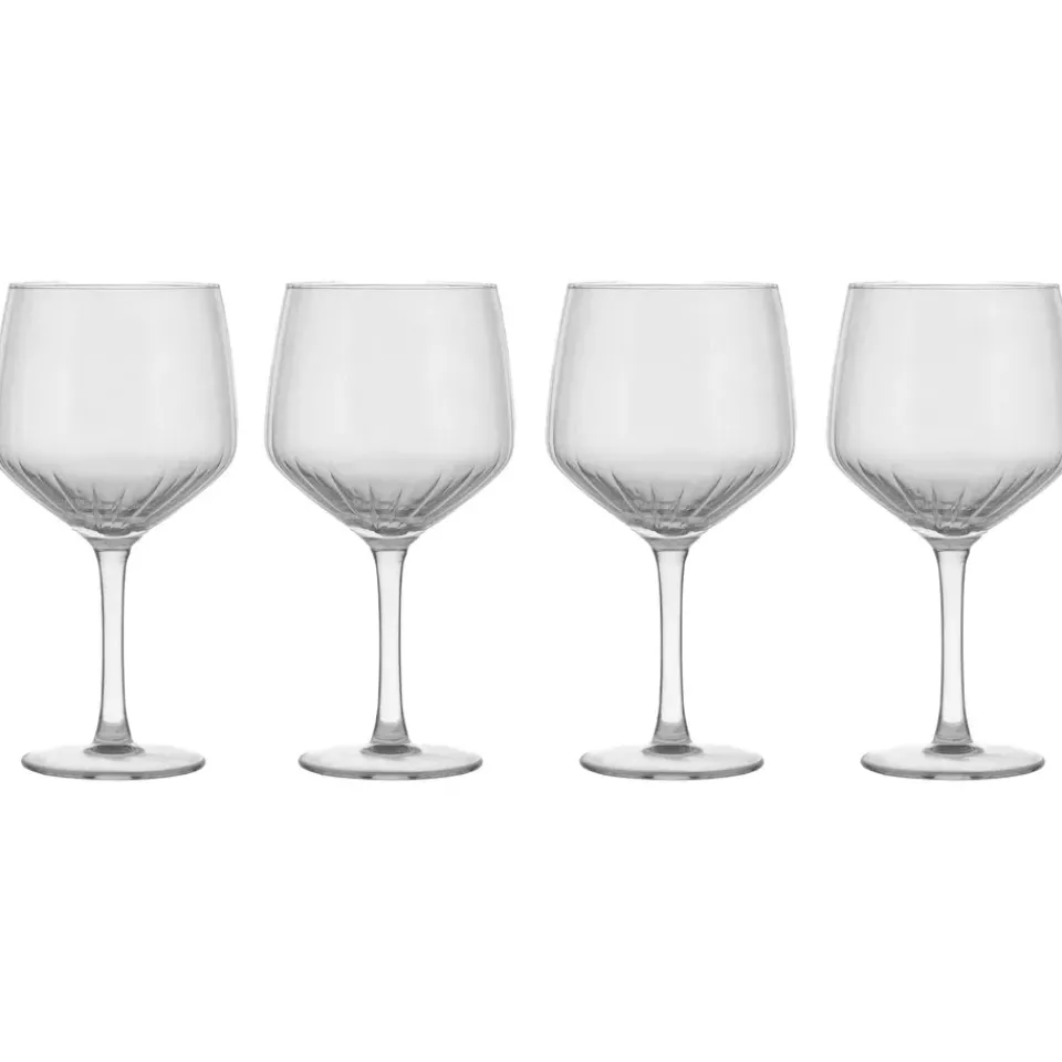Scandi Living Pristine vaso Gin & Tonic 64 cl 4-pack, Claro Transparente Outlet