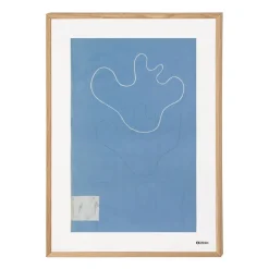 Iittala Láminas Y Pósteres<Póster Aalto art Sketch blue, 50 x 70 cm Azul