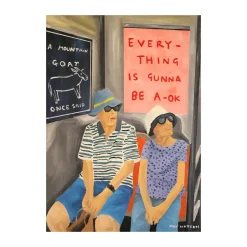 Paper Collective Láminas Y Pósteres<Póster Everything Is Gunna Be OK, 30x40 cm Multi