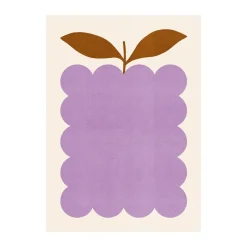 Paper Collective Póster Lilac Berry, 30x40 cm PúrpuraMarrónBlanco Sale