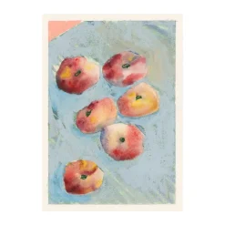 Paper Collective Láminas Y Pósteres<Póster Peaches, 50x70 cm NaranjaAzul