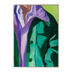 Paper Collective Láminas Y Pósteres<Póster Spring Jacket, 50x70 cm VerdePúrpura