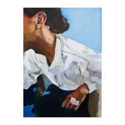Paper Collective Láminas Y Pósteres<Póster The Man I Met At A Bar, 50x70 cm BlancoAzulNegro