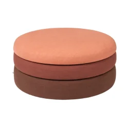 Broste Copenhagen Puf Pond 30 cm, Rusty shades RojoMarrónNaranja Online