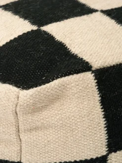 Classic Collection Pufs<Puf Square 50x50 cm, Negro-natural BeigeNegro