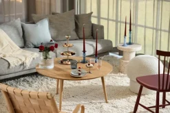 Design House Stockholm Pufs<Pufe Uno Ø50 cm, Cream Blanco