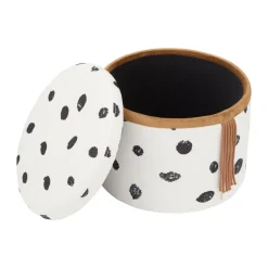 Kid's Concept Sillas Infantiles|Pufs<Puff con almacenamiento Pippi Ø40x30,5 cm, Multi