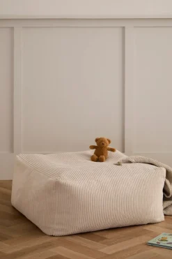 Kid's Concept Sillas Infantiles|Pufs<Puff de asiento Kid's Base 85x85x34 cm, natural Blanco