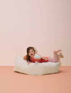 Kid's Concept Sillas Infantiles|Pufs<Puff de asiento Kid's Base 85x85x34 cm, natural Blanco