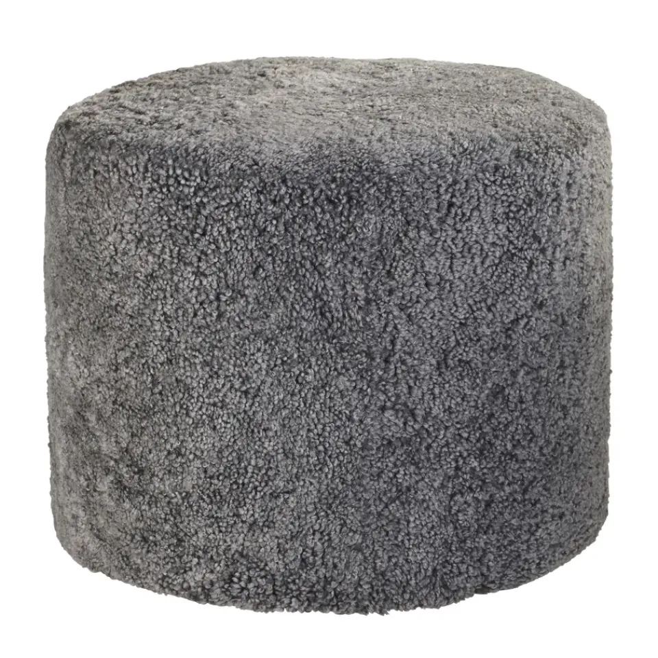 Shepherd of Sweden Pufs<Puff Frida, grafito Gris