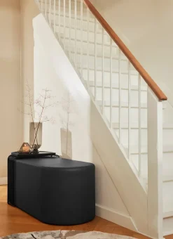 AYTM Pufs<Puff Sessio 45x110 cm, Negro