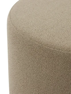 AYTM Puff Stilla bouclé, Taupe Beige