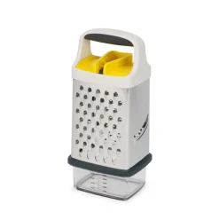 Joseph Joseph Rallado multi grip con recipiente Multi grip 17 cm, Amarillo PlateadoAmarillo Best