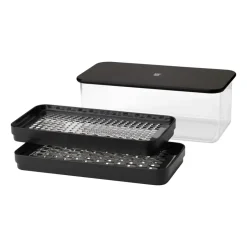 RIG-TIG Rallador con recipiente GRATE-IT, Black Negro Outlet