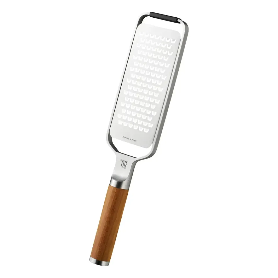Fiskars Rallador grueso Norden, acero inoxidable-abedul Plateado Best