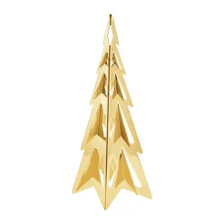 Georg Jensen Árbol decorativo 2024 tamaño L, Chapado en oro Color dorado New