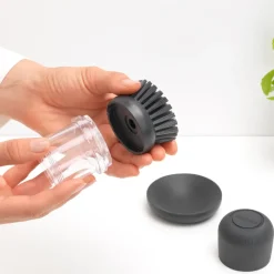 Brabantia Bayetas Y Cepillos Limpiavajilla<Recambio de cepillo para platos , oscuro Gris