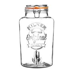 Kilner Botes Y Tarros<Recipiente de vidrio con grifo 5 l, Transparente