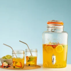 Kilner Botes Y Tarros<Recipiente de vidrio con grifo 5 l, Transparente