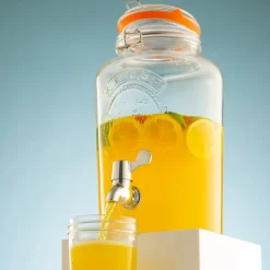 Kilner Botes Y Tarros<Recipiente de vidrio con grifo 5 l, Transparente