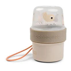 Done by deer Recipiente para líquidos Birdee To go 2-way S, Sand Beige Hot
