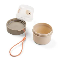 Done by deer Recipiente para líquidos Birdee To go 2-way S, Sand Beige Hot