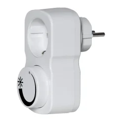 Scandi Essentials Otros Accesorios De Iluminación<Regulador de intensidad de luz enchufable Lit Saco, Blanco