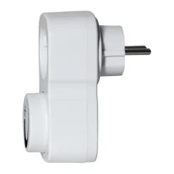Scandi Essentials Otros Accesorios De Iluminación<Regulador de intensidad de luz enchufable Lit Saco, Blanco