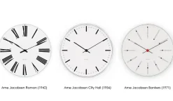Arne Jacobsen Clocks Relojes De Pared<Reloj AJ City Hall, , Ø29 cm Blanco
