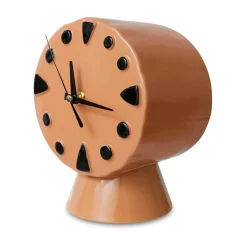 HKliving Reloj de cerámica retro 20,8 cm, Peach Rosa Online