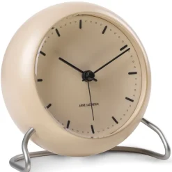 Arne Jacobsen Clocks Relojes De Escritorio Y Despertadores<Reloj de mesa AJ City Hall, Sandy Beige